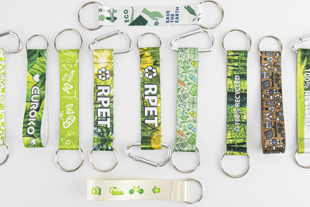 Umweltfreundliche Schlüsselanhänger