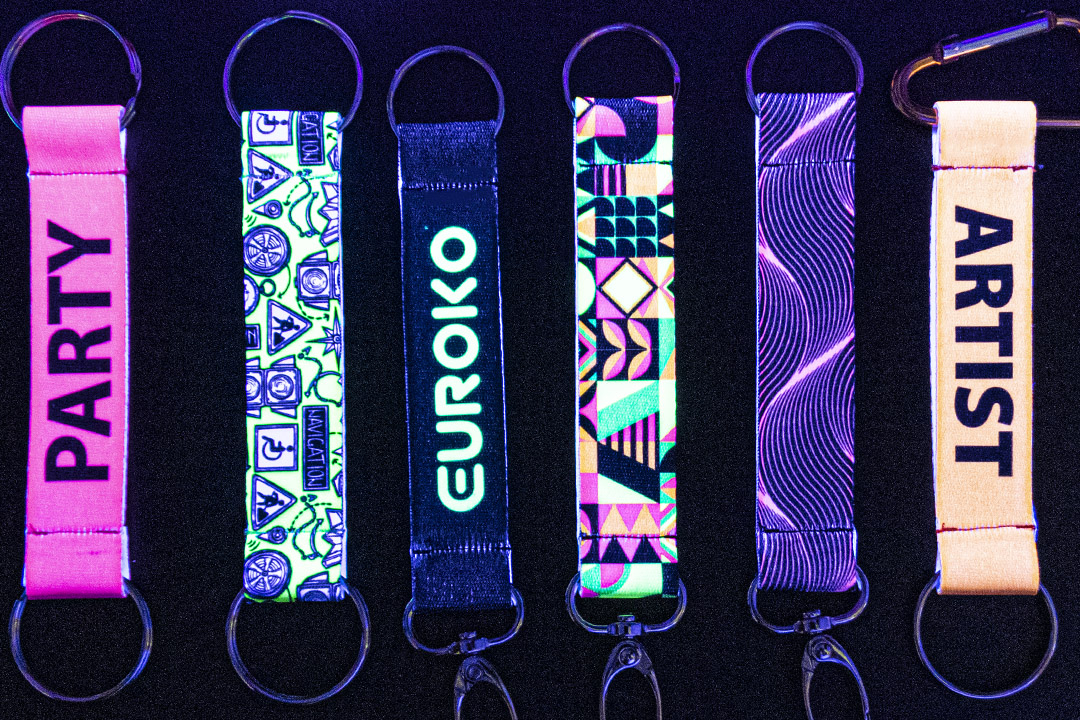 Neon-Schlüsselanhänger