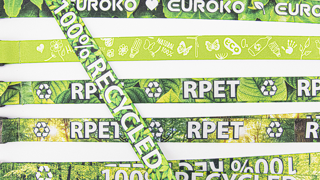 Recycelte Schlüsselbänder