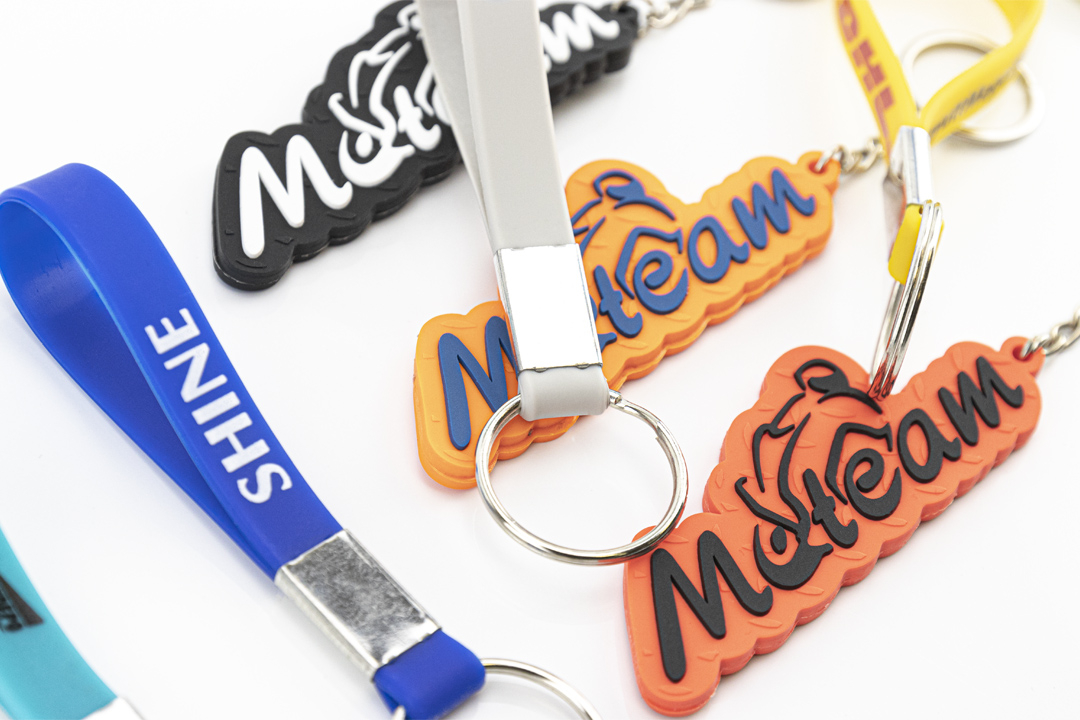 Gummi-Schlüsselanhänger