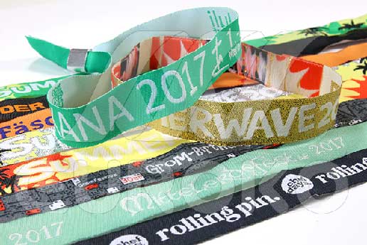 Woven wristbands