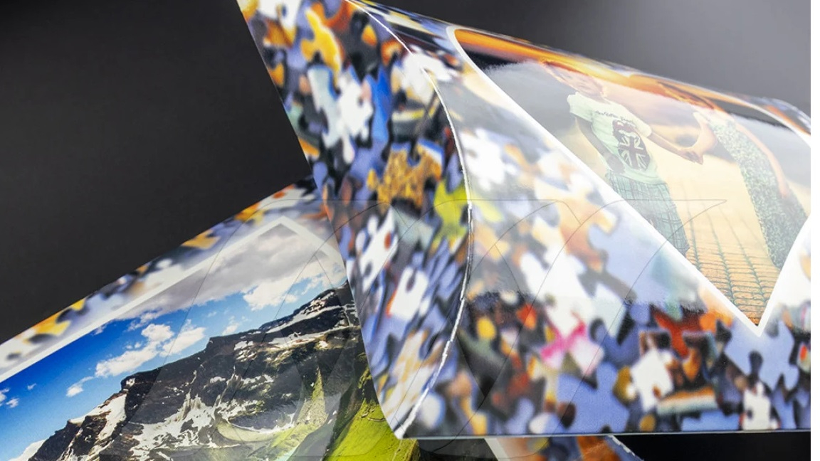 Stampa a colori vivaci su tutta la superficie per design unici.