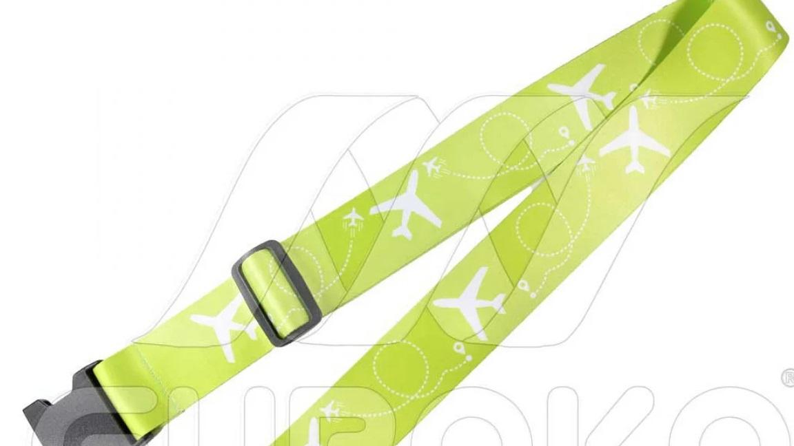 Largeur 50 mm pour une visibilité optimale de vos bagages.