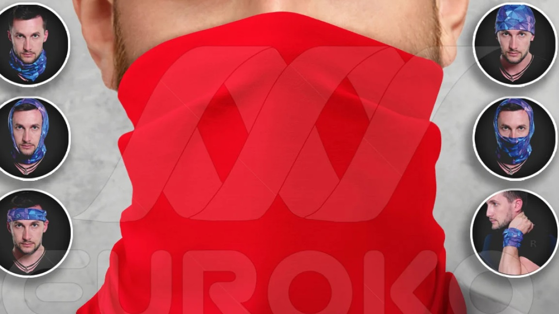 Vielseitiger Schutz in leuchtend roter Farbe für Sport und Freizeit.