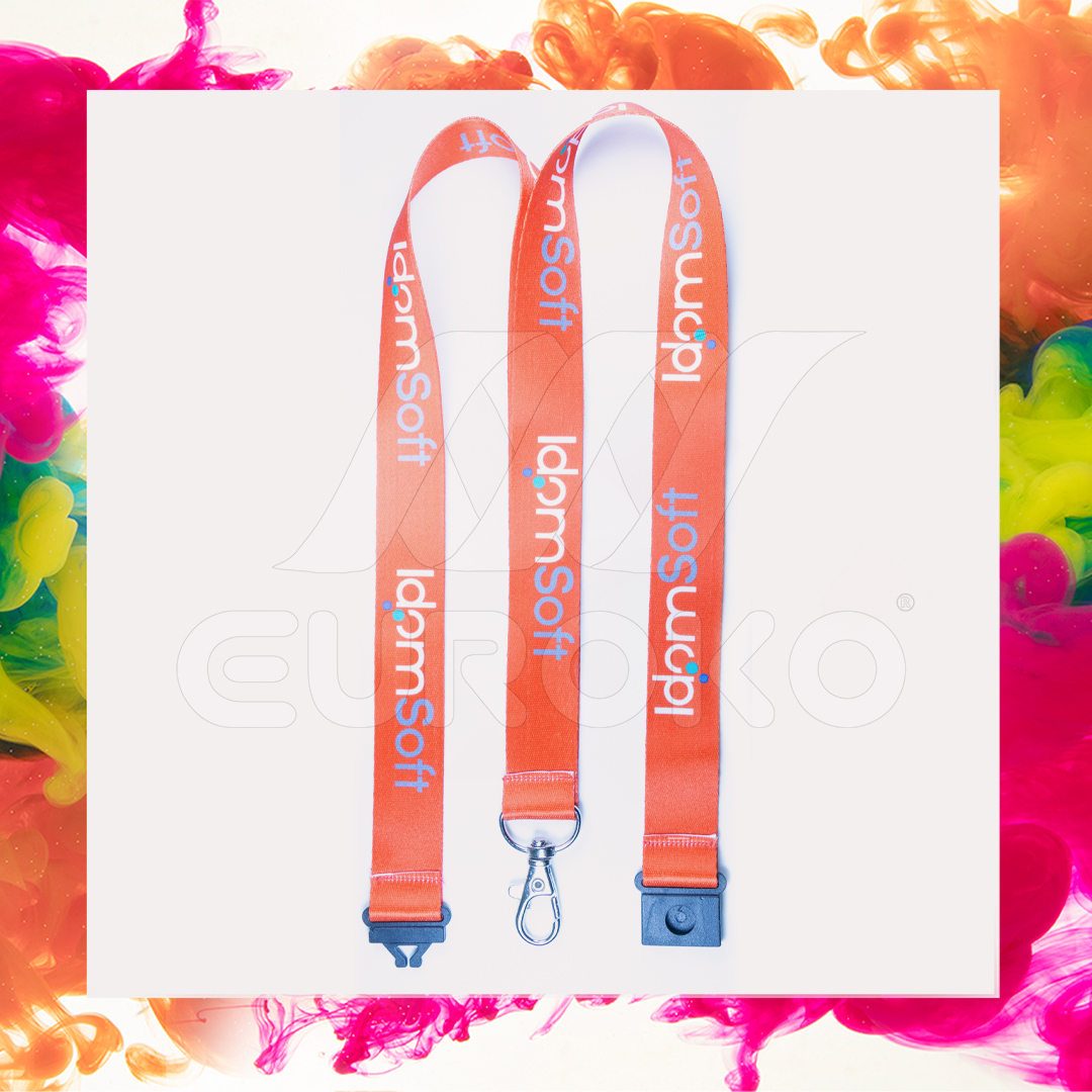 Lanyard brandizzati perfetti per eventi aziendali e promozionali.