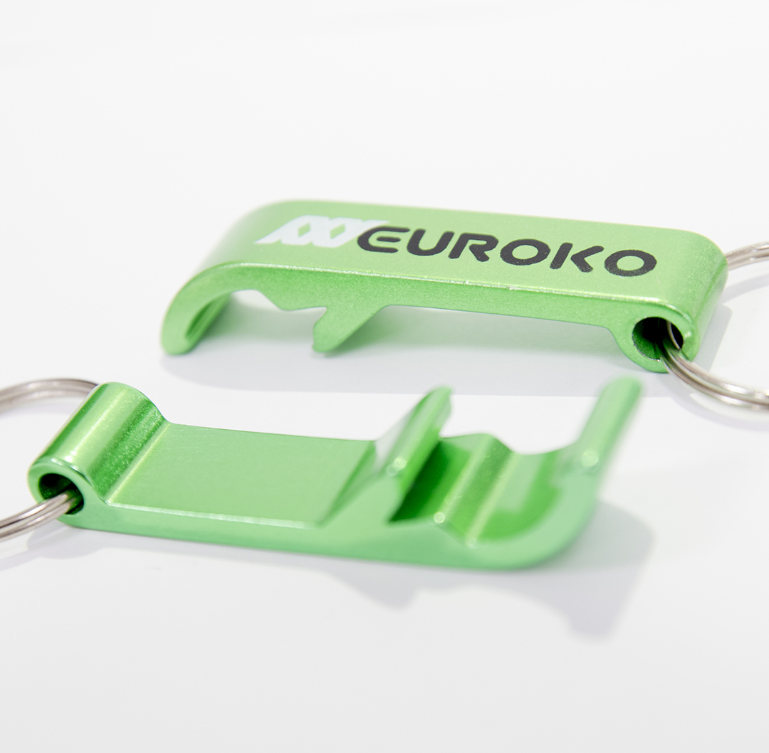 Personalizzate con il vostro logo in 3 colori vivaci disponibili.