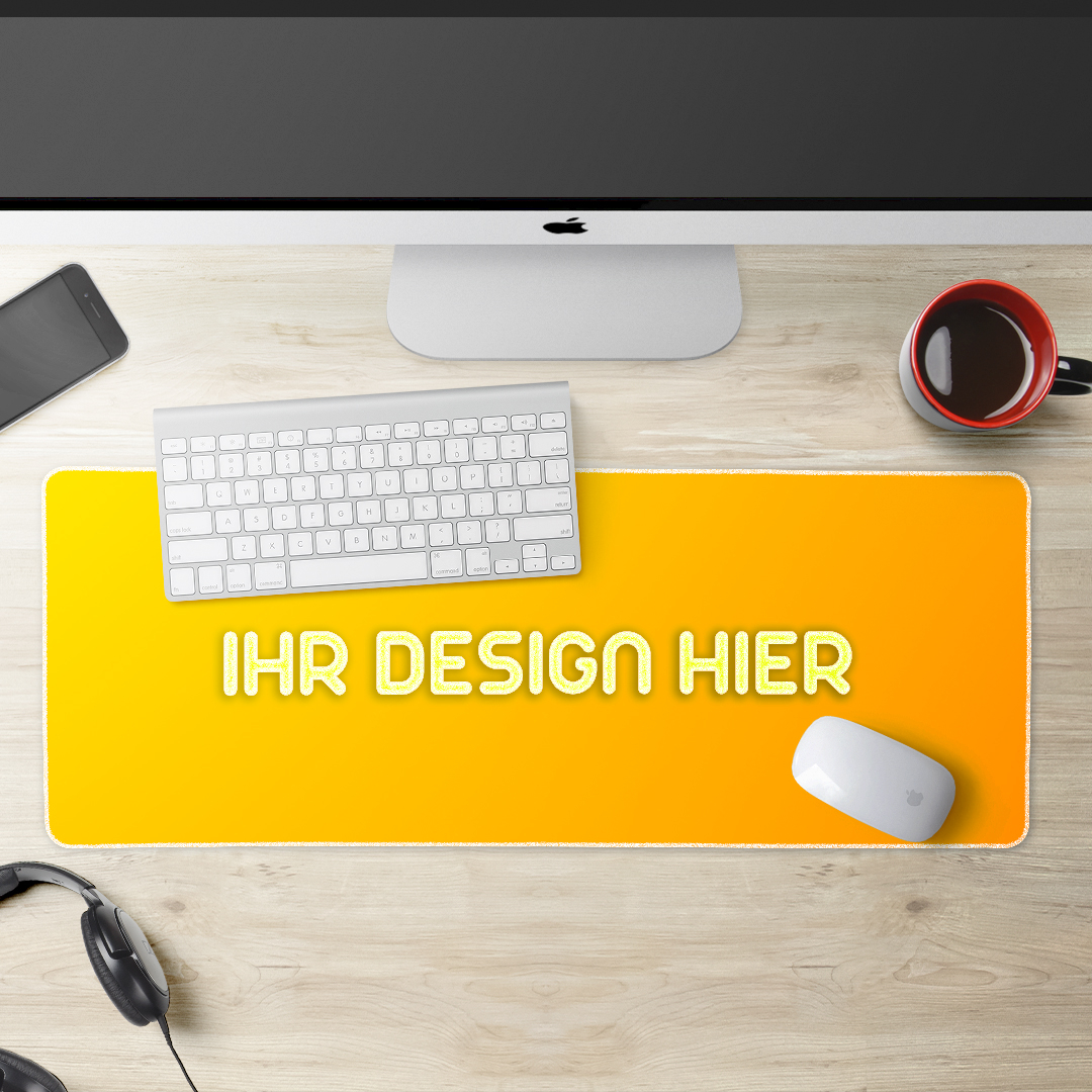 Personalizza completamente il tuo tappetino con foto, loghi o design unici.