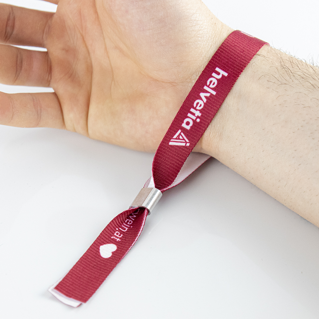 Tessuto morbido a costine per comfort durante tutto l'evento.