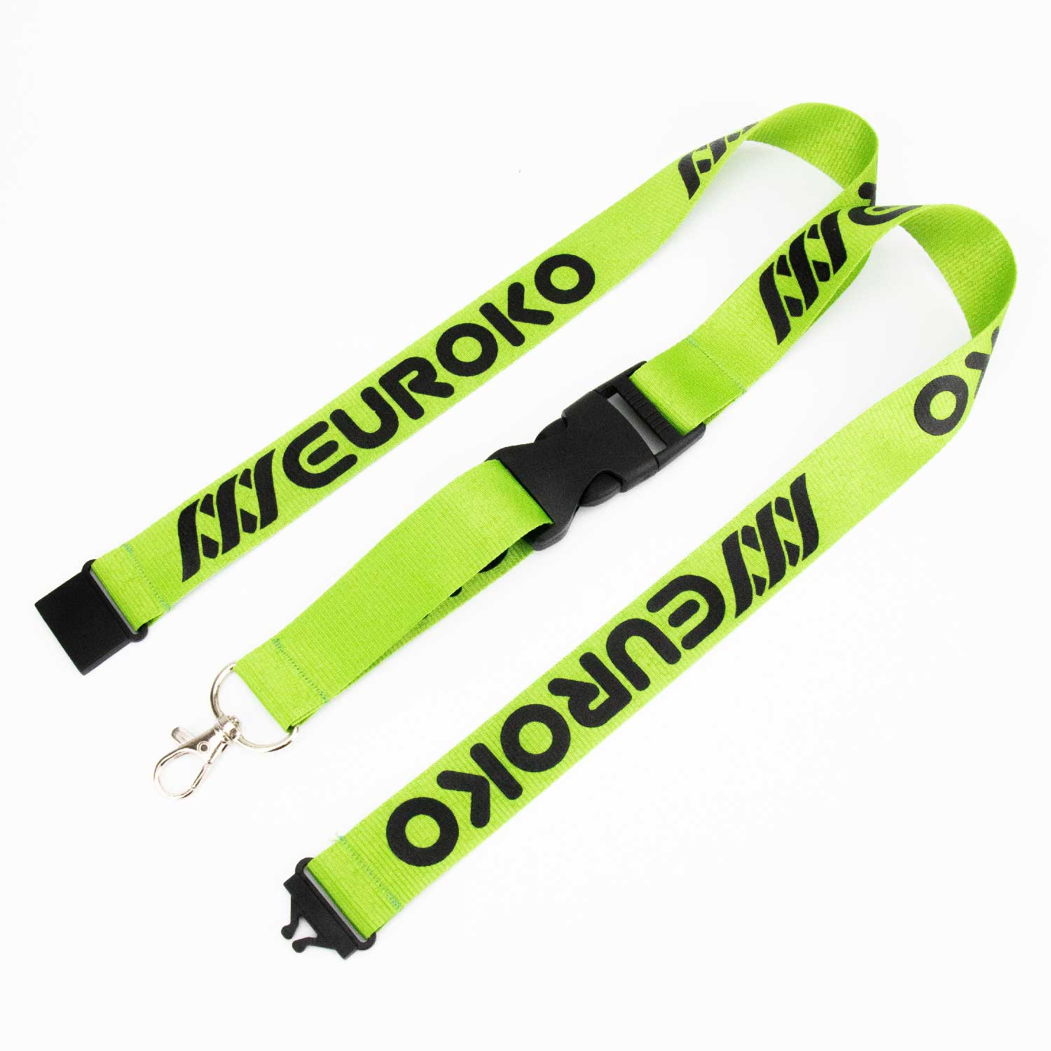 Fibbia staccabile e sgancio di sicurezza per massima protezione.