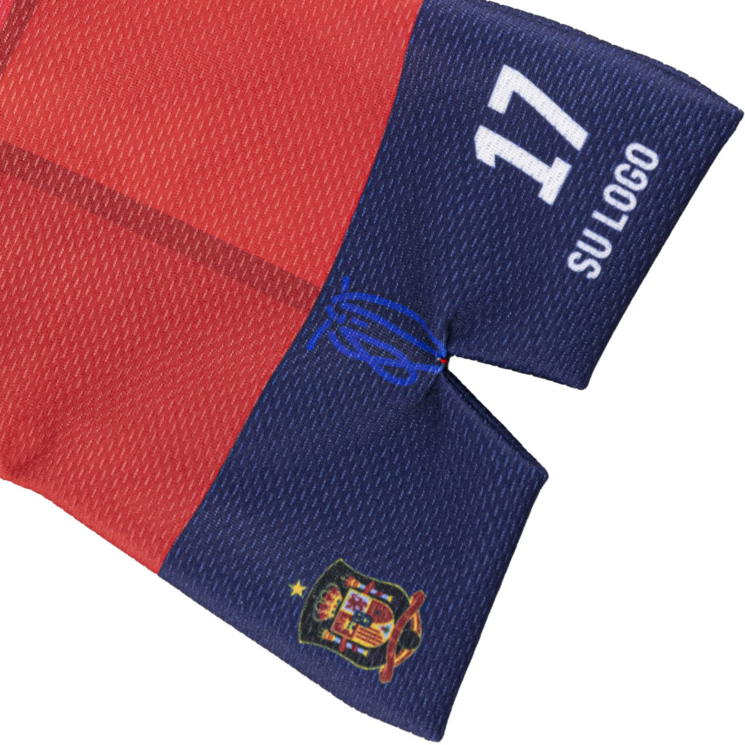 Brillanter Vollfarbdruck auf hochwertigem Mesh-Material beidseitig.