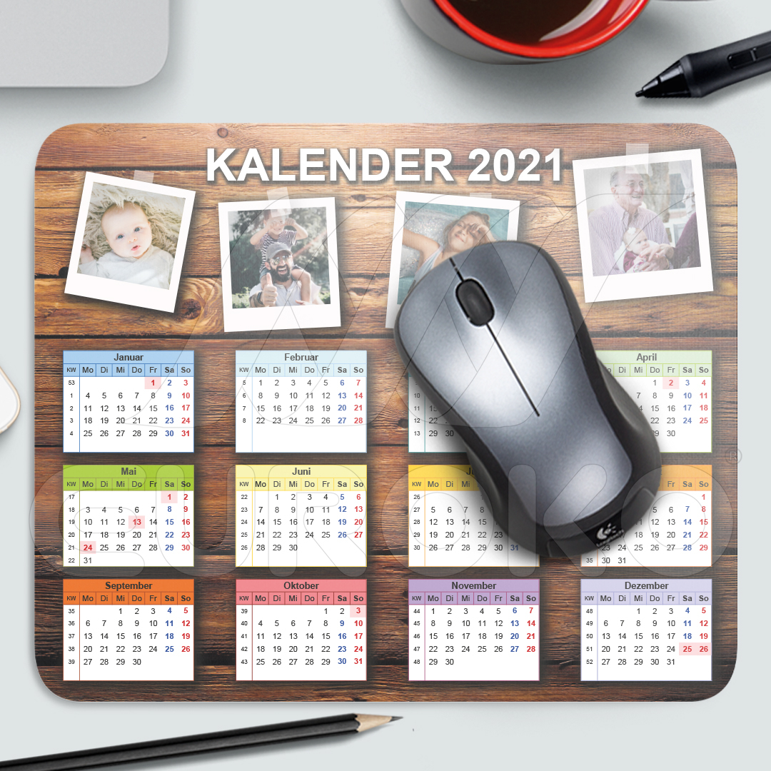 Praktisches 22 x 18 cm Format – ideal für jeden Arbeitsplatz.