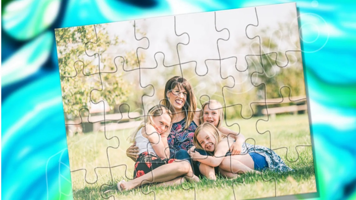 Créez votre puzzle unique avec vos plus belles photos de famille.