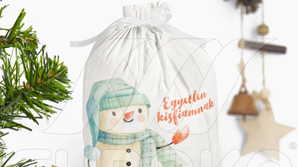 Qualità certificata OEKO-TEX con design festivo del pupazzo di neve.