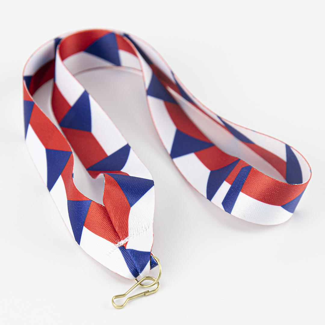 Robuster Metallring für schnelle und sichere Medaillenbefestigung.