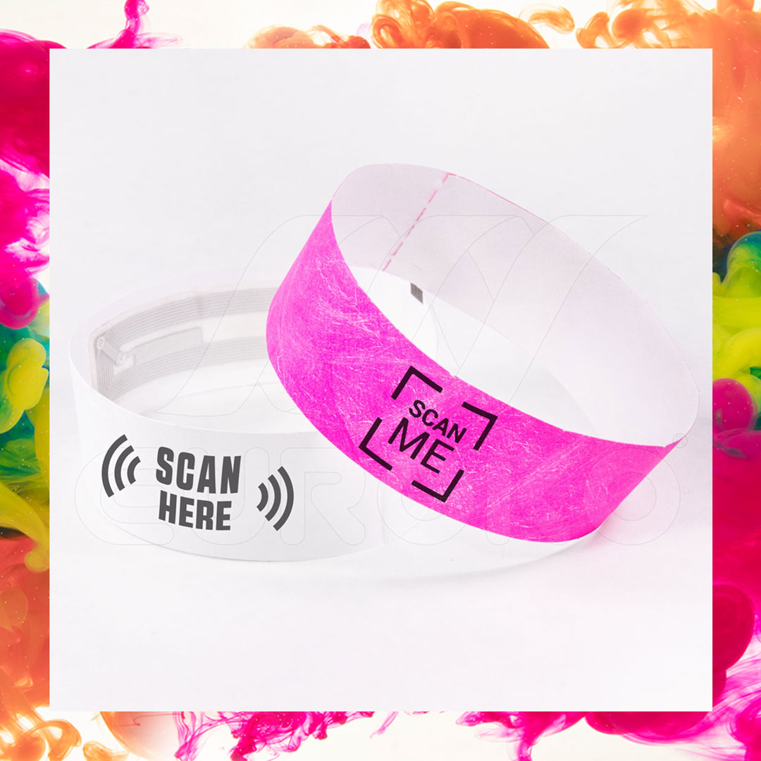 Materiale TYVEK resistente e impermeabile per eventi di ogni tipo.