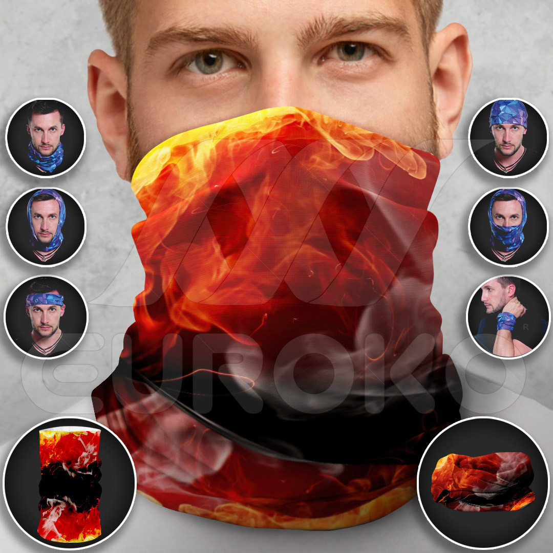 Multifunctional Scarf Flame