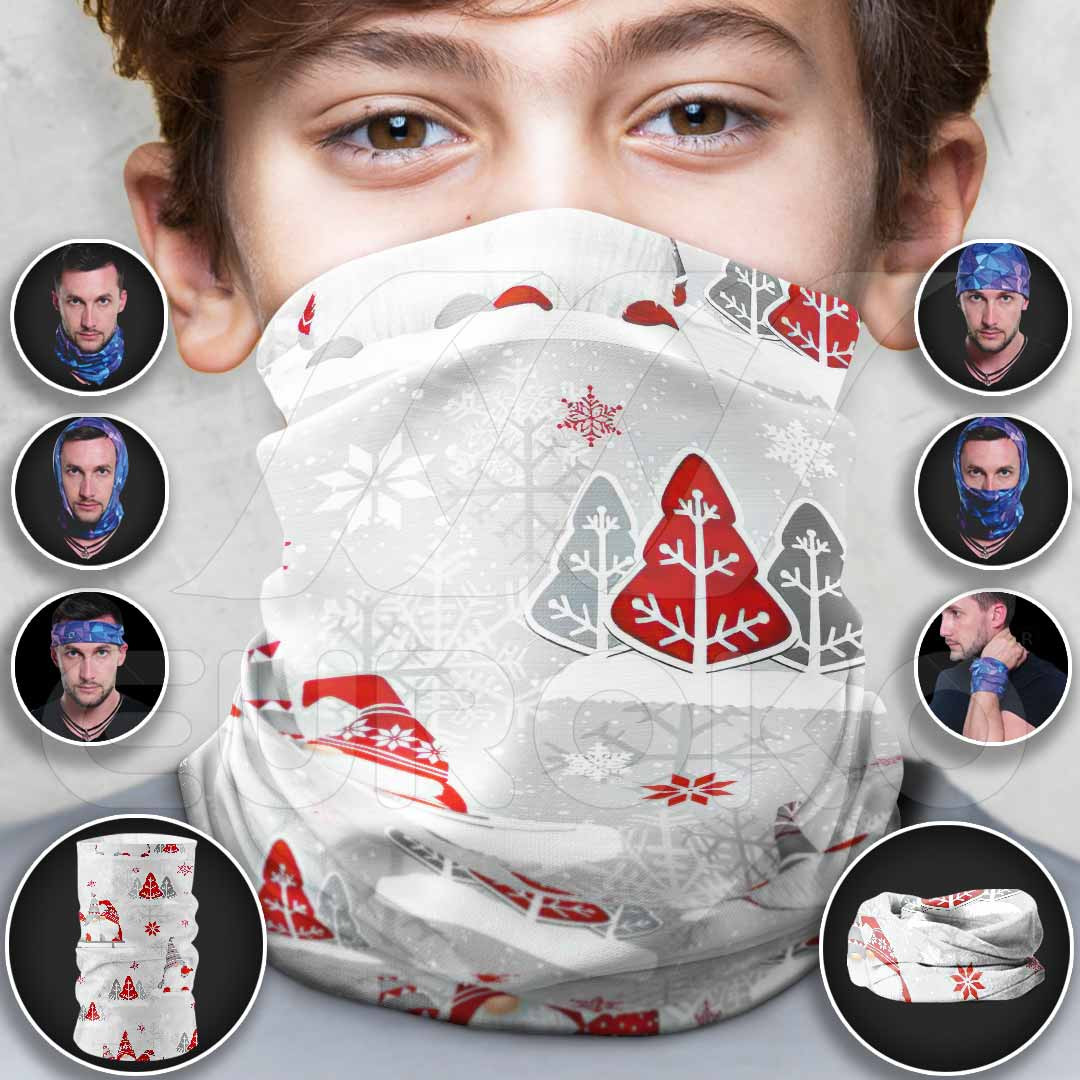 Tubular Scarf for Kids Christmas 6