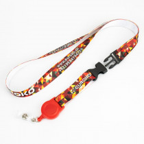 Bedrucktes Jojo-Lanyard mit Schnalle 20mm