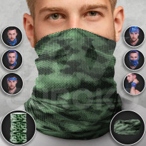 Tubular Scarf for Adults Military Dark Green