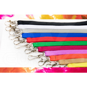 Unbedruckte Schlauch-Lanyards 10mm mit Handyhalter