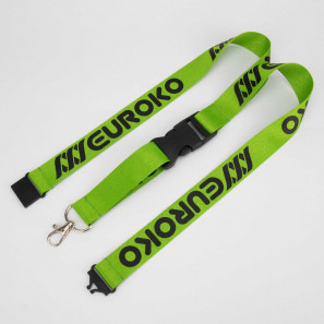 Siebdruck Lanyard mit Schnalle & Sicherheitsverschluss