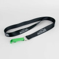 Bedrucktes 20mm Satin Schlüsselband mit Flaschenöffner