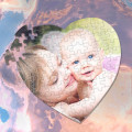 Herz-Fotopuzzle mit eigenem Foto - 112 Teile