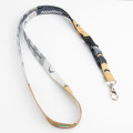 Premium gewebte Lanyards 15mm, Plastikschnalle & Logo