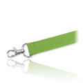 Unbedruckte Lanyards aus geripptem Polyester