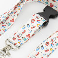 Vordesigntes Lanyard für Krankenschwestern weiß 20 mm