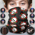 Vordesigntes Multifunktionstuch Kinder Totenkopf