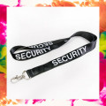 Vorgedruckte Security Schlüsselbänder Satin 20 mm