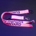 Customized neon Lanyard with Buckle and Safety Strap