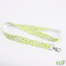 Eco lanyard na krk s karabinou