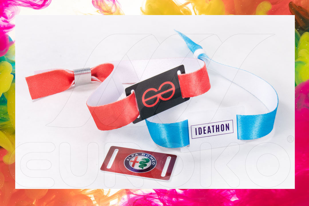 Bracelets RFID en tissu F08