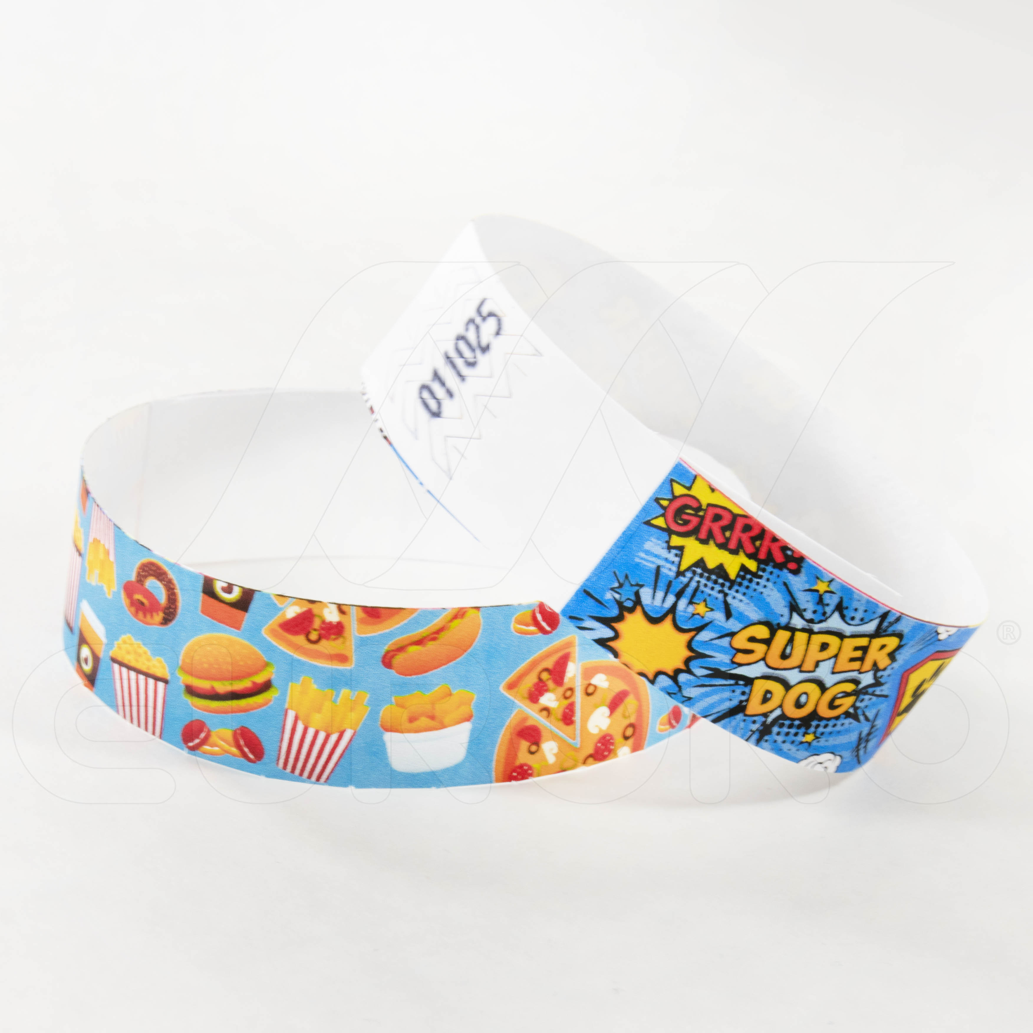 Bracelets de sécurité Tyvek pour enfants 19mm