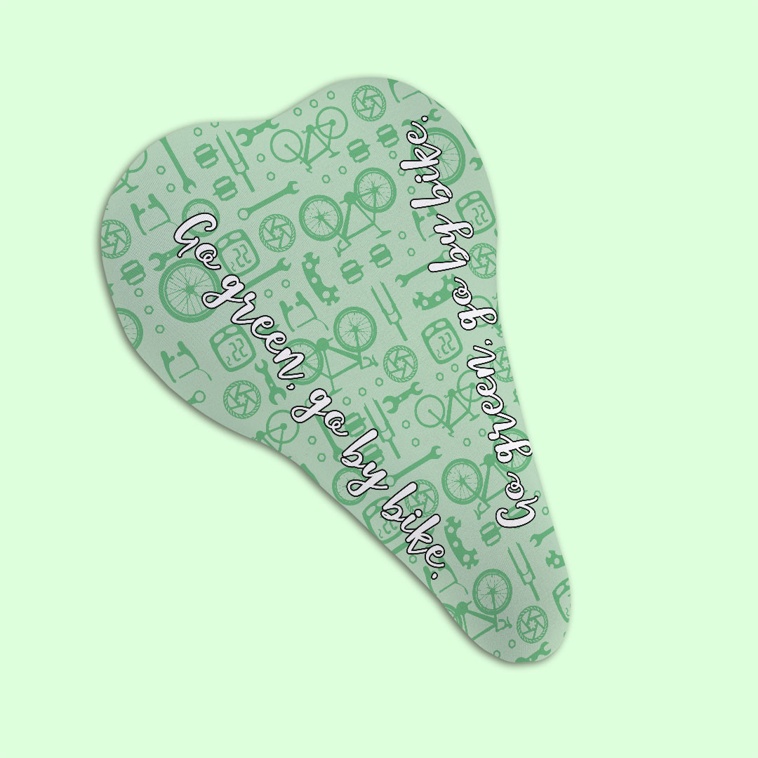 Housse de selle de vélo personnalisée