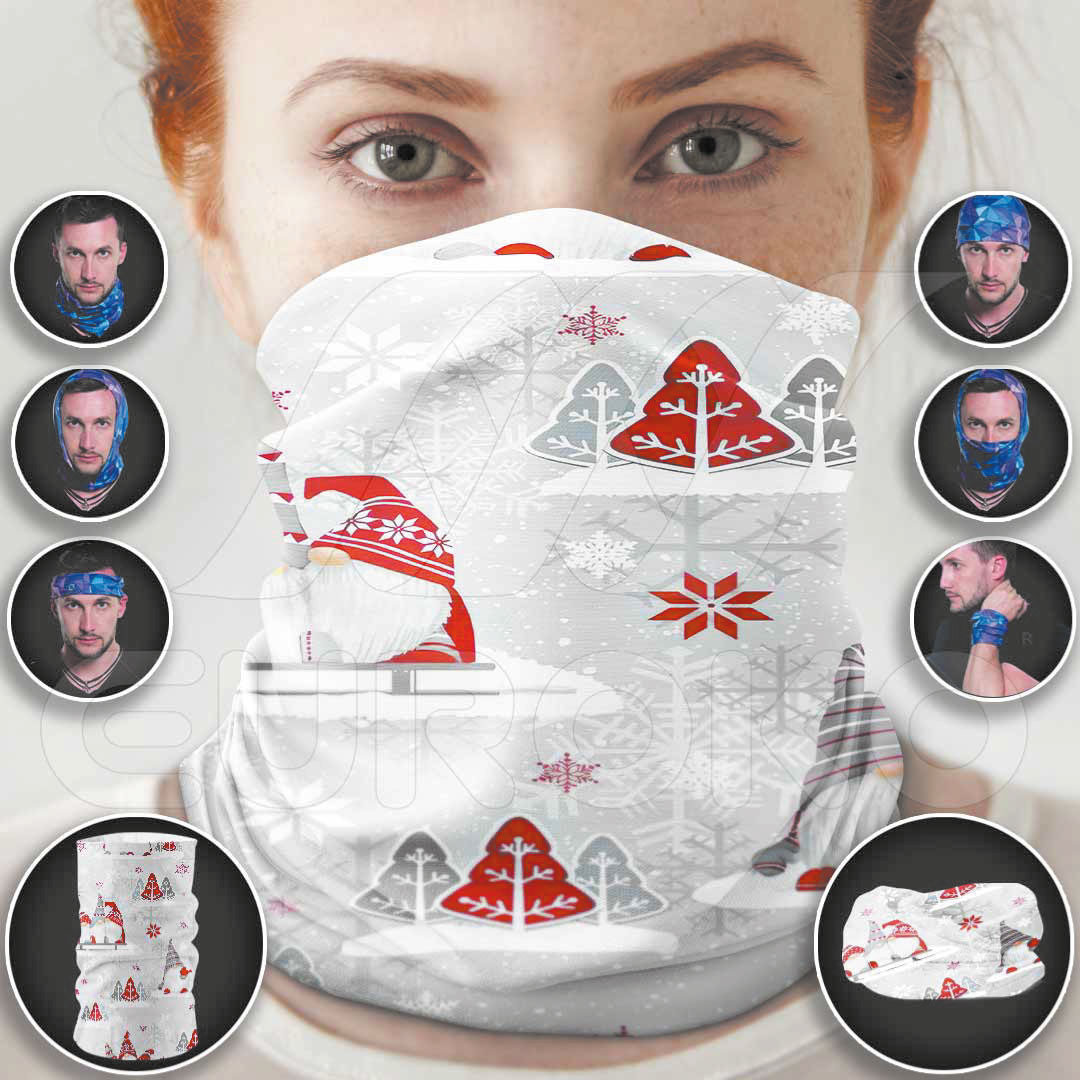 Tubular Scarves Merry Christmas