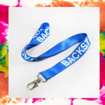 Lanyards Backstage satin 20 mm pré-imprimés
