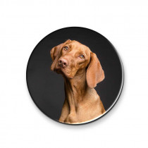 Magnets photo ronds en bois personnalisés 4.5cm