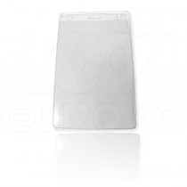 Porte-badge souple transparent 11 x 16 cm