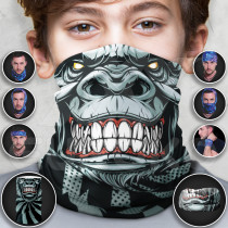 Multifunctional Scarves for Kids Gorilla