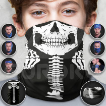 Multi Scarf for Kids Skeleton