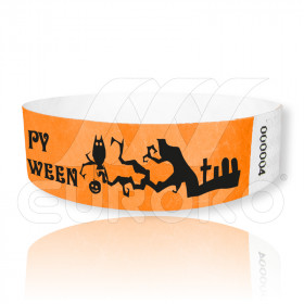 3/4" Pre Designed TYVEK Wristbands (19mm)