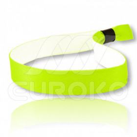 Bracelets en tissu unis 15mm vierges