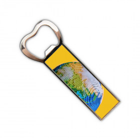 Décapsuleur aimanté en bois personnalisé 9x3,5 cm