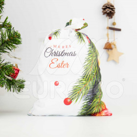 Sac Cadeau de Noël Personnalisé 28.5x18.5cm