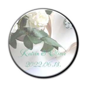 Magnet frigo rond personnalisé 5cm