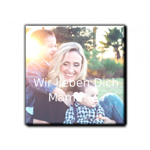 Magnets photo carrés personnalisés 5,5cm