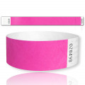 Bracelets Tyvek avec coupon détachable 25mm